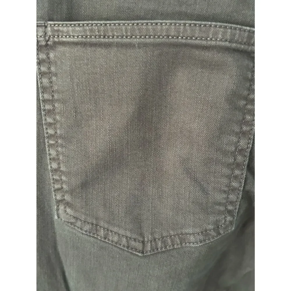 Eileen Fisher Taupe Straight-Leg Jeans Size 0. Very Good Condition